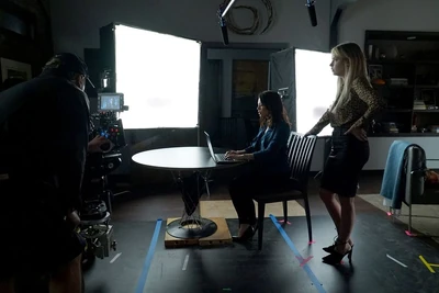 Sur le tournage