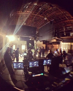 Sur le tournage
