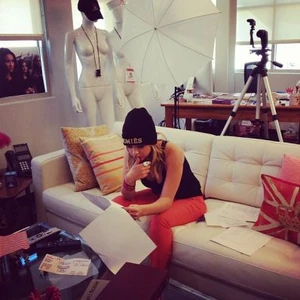 Sur le tournage