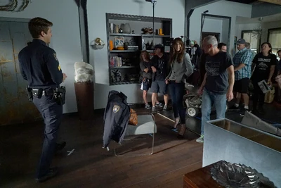 Sur le tournage