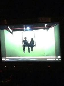 Sur le tournage