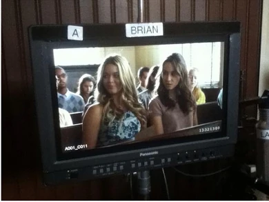 Sur le tournage