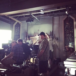 Sur le tournage