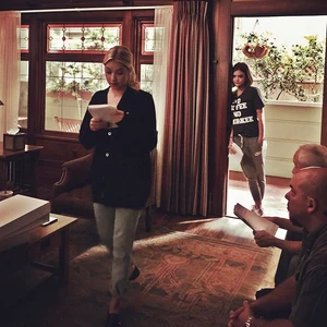 Sur le tournage