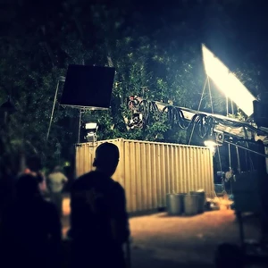 Sur le tournage