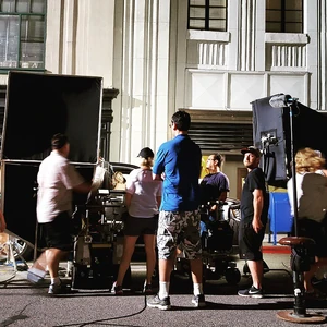 Sur le tournage