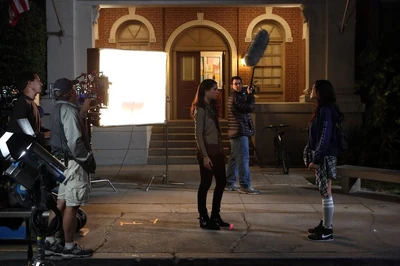 Sur le tournage