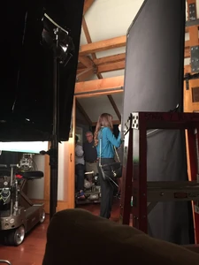 Sur le tournage
