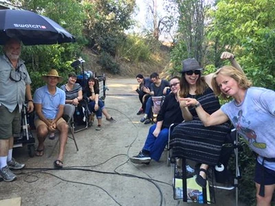 Sur le tournage