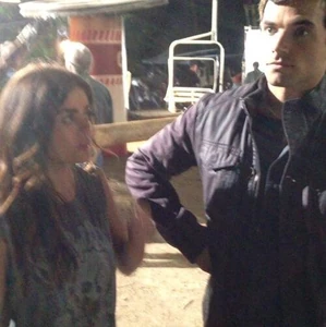 Sur le tournage