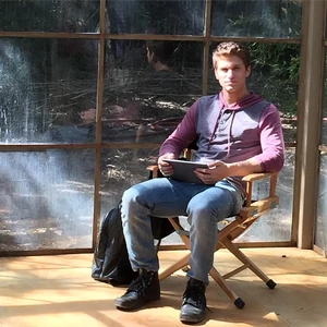 Sur le tournage