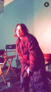Sur le tournage