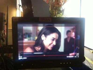 Sur le tournage