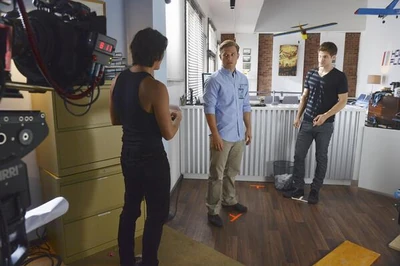 Sur le tournage