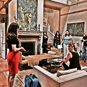 Sur le tournage
