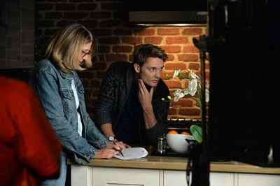Sur le tournage