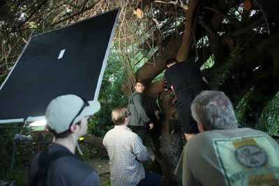 Sur le tournage