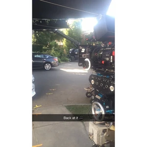 Sur le tournage