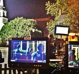 Sur le tournage