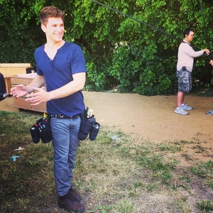 Sur le tournage