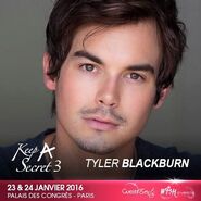 Premier invité (remplaçant) : Tyler Blackburn