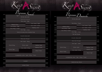 Programme de la convention