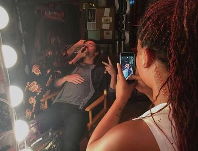 Sur le tournage