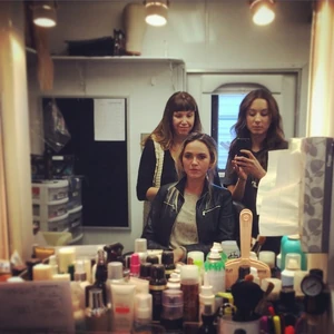 Sur le tournage