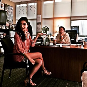 Sur le tournage