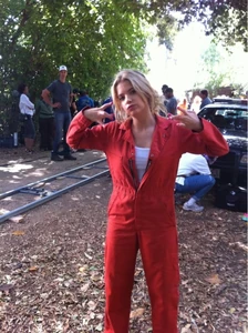 Sur le tournage