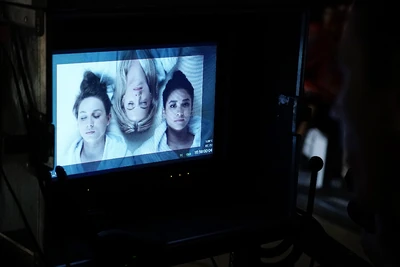 Sur le tournage
