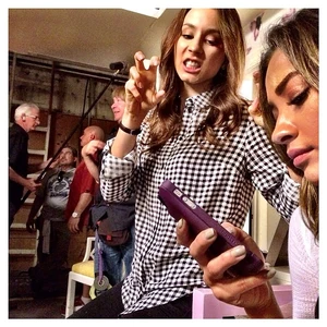 Sur le tournage