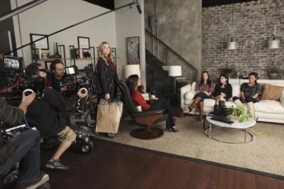 Sur le tournage