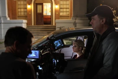 Sur le tournage