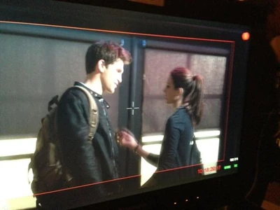 Sur le tournage