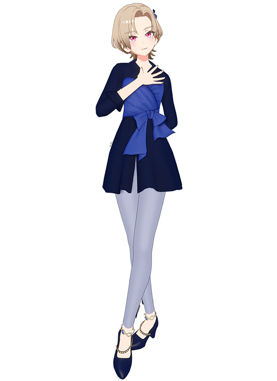 Dressy Shirt Navy | All Pretty Series Wiki | Fandom