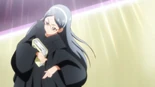 Reiko dressed like a judge