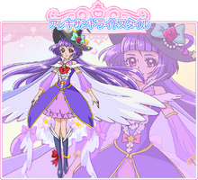 Cure Magical's Alexandrite Style profile from Toei's website