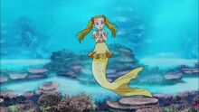 Urara as a mermaid