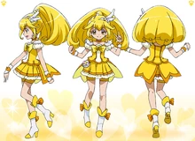 Cure Peace's profile from Toei Animation's website