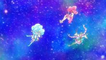 Grace, Felice, and Ange are kicked away