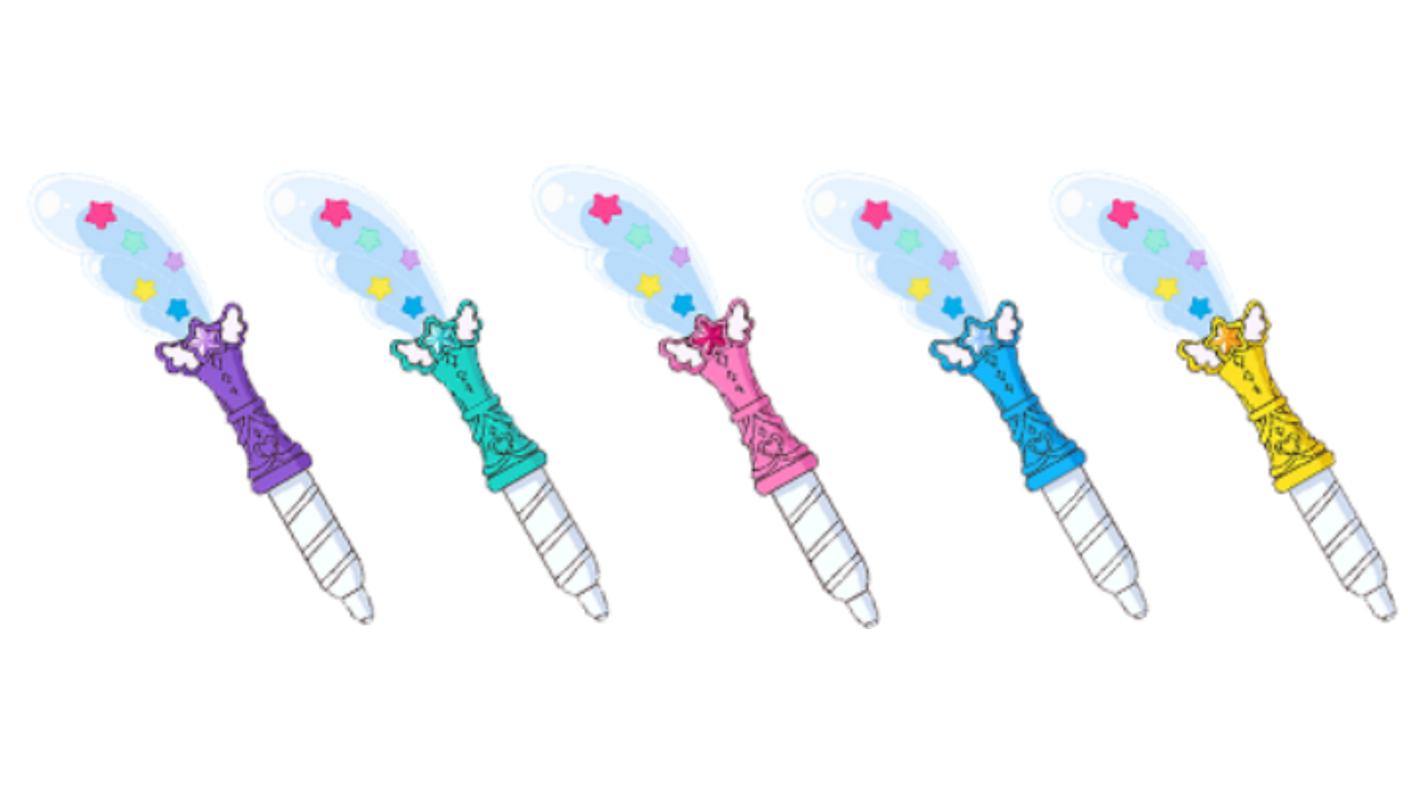 BANDAI Star Twinkle PreCure Makeover Star Color Pen Set w/ Tracdking NEW