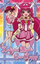 Top Seika Card Gum: Hoshizora Miyuki and Cure Happy