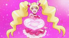 Lovesunshinefresh.jpg (117 KB) Peach uses Love Sunshine Fresh during her message. (episode 18; with catchphrase)