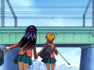 Nagisa y Honoka se marchan juntas