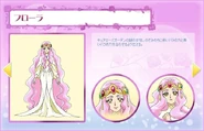 Cartel de Flora en Yes! Pretty Cure 5 GoGo