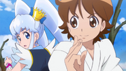 Seiji ayuda a princess con los choiarks