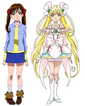 Ayumi y Cure Echo
