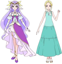 Asumi und Cure Earth