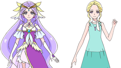 Spoiler of All Stars F!!!] Two Mermaid Precures (Cure Mermaid and